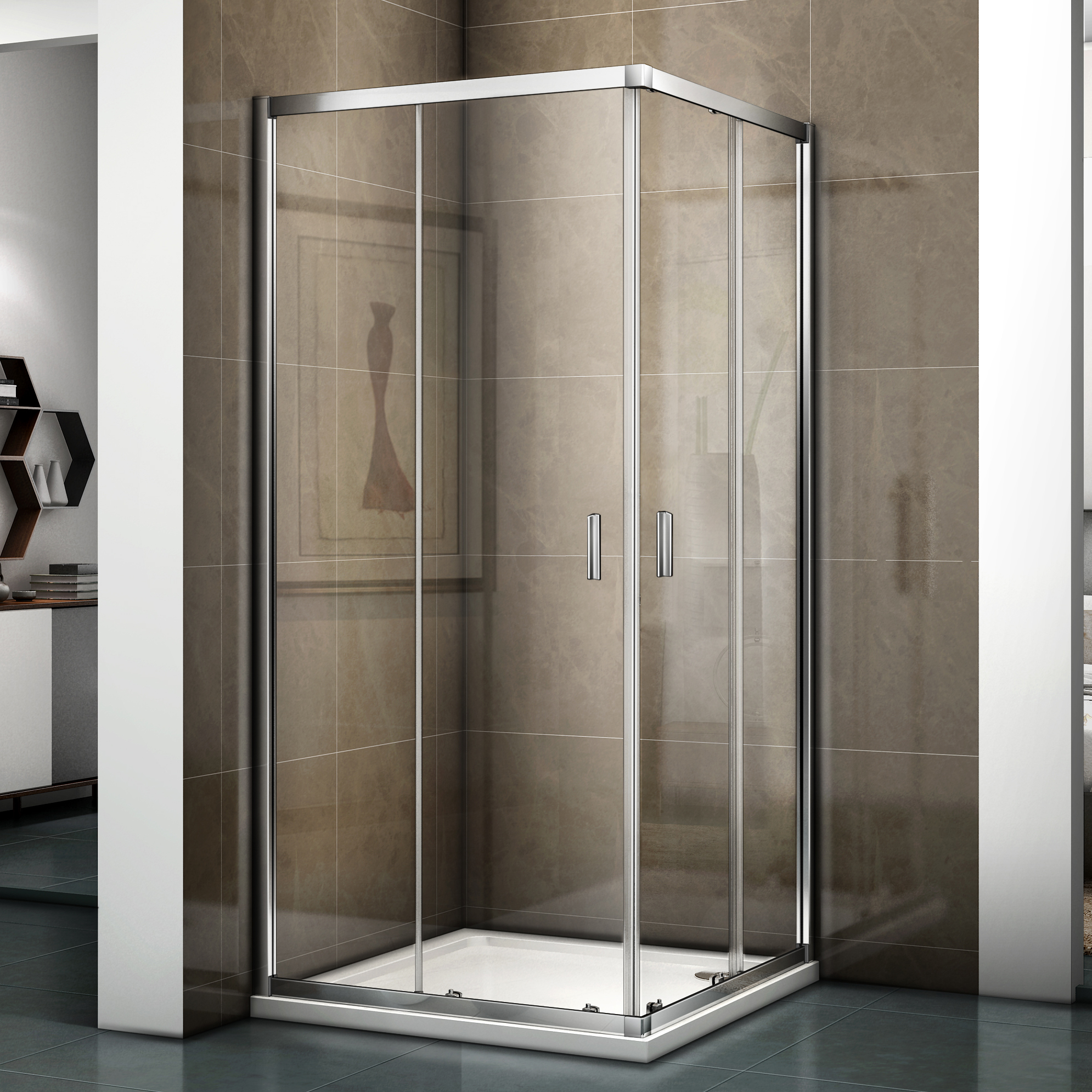 Душевой уголок Riho Hamar R207 90х90 см G007005120 - 0