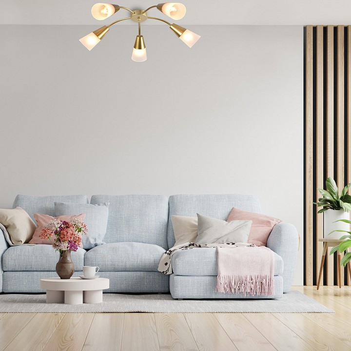 Потолочная люстра Escada Aquilegia 1100/5P Gold - 1