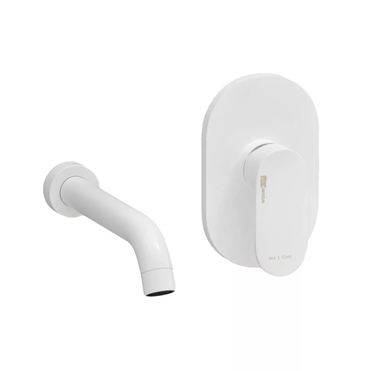 Смеситель для раковины WasserKraft Mindel белый матовый A85593 - 0