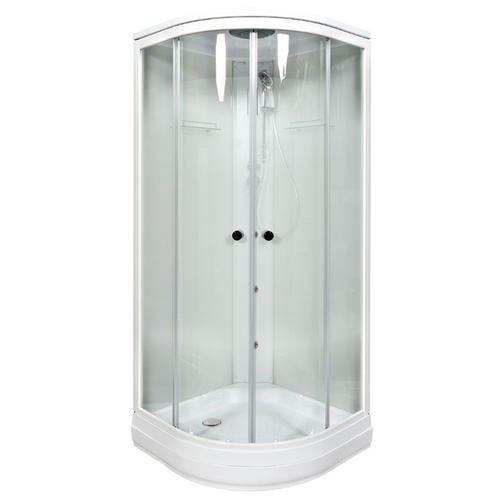 Душевая кабина Deto DM 90х90 белый  DM2090GM+EL - 1