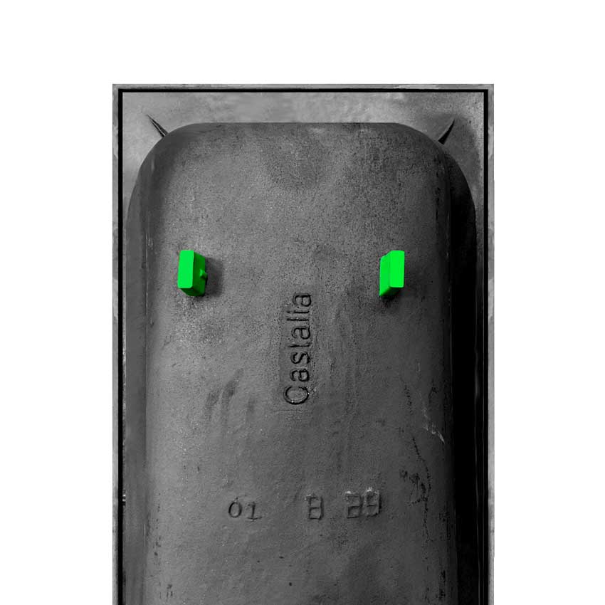 Чугунная ванна Castalia Prime S2021 170x75 Ц0000144 - 4