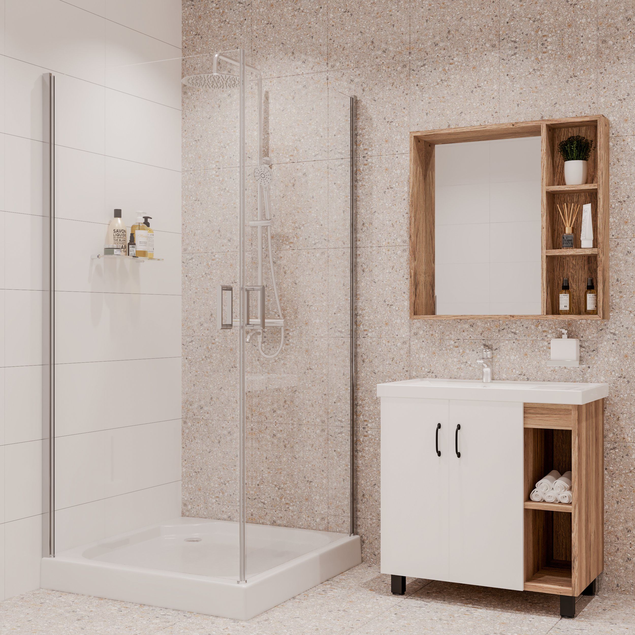 Душевой уголок Niagara Nova NG-6603-08 90x90, квадратный 66030811 - 1