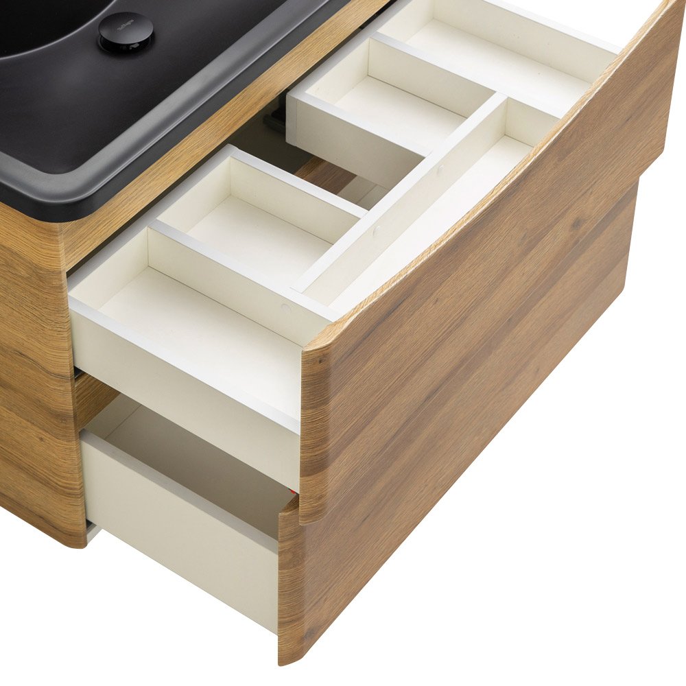 Тумба с раковиной BelBagno Acqua 100 светлое дерево - 2