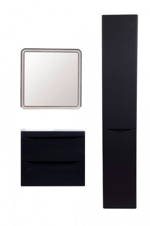 Тумба под раковину Style Line Бергамо мини 60 Люкс Plus, черный  СС-00002318 - 4