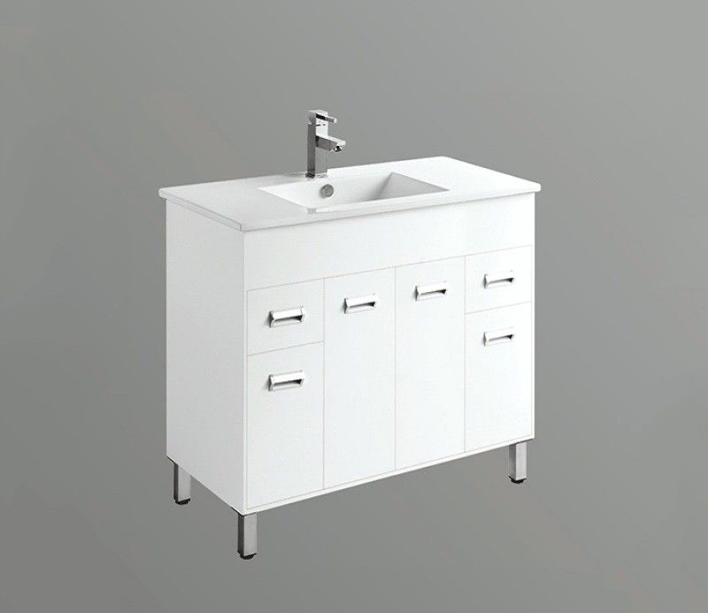 Раковина встраиваемая CeramaLux N 101 см белый  9010E - 4