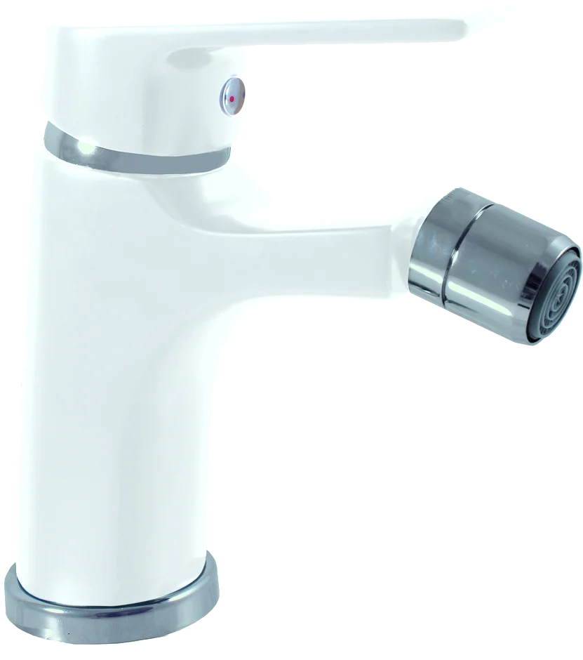 Смеситель для биде Rav Slezak Colorado белый - хром CO145.5KBC - 0