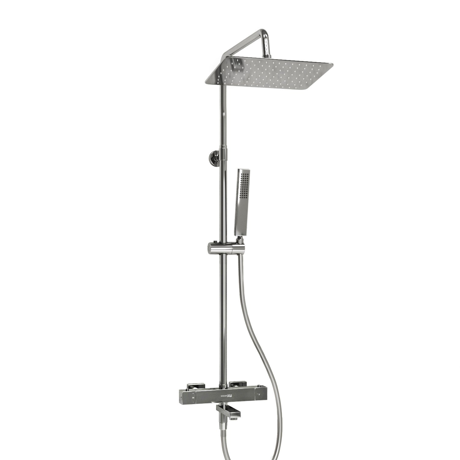 Душевая система WasserKraft 30 с термостатом хром A199.069.103.087.CH Thermo - 0