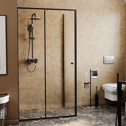 Душевая дверь в нишу Wasserkraft Dill 61S12 - 0