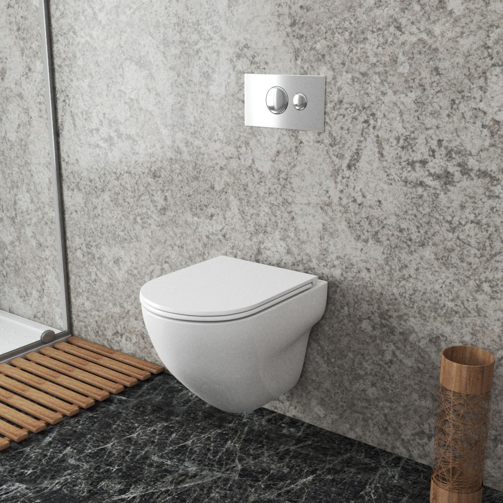 Унитаз подвесной Owl 1975 Cirkel-H OWLT190801 безободковый - 4