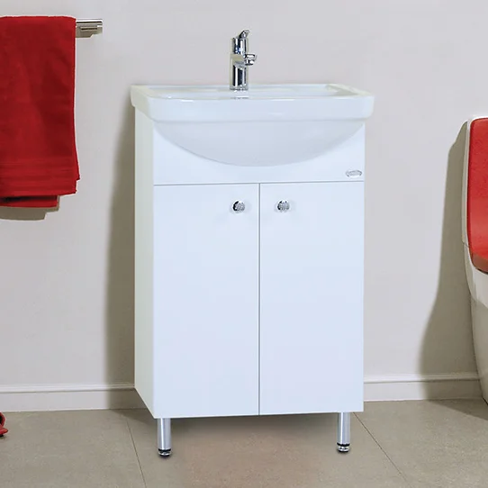 Тумба с раковиной Onika Крит Эко 52 разборная белый - 1