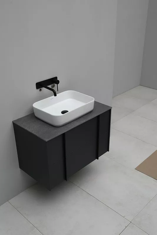 Тумба под раковину Allen Brau Reality 120 черный матовый 1.32008.AM - 4