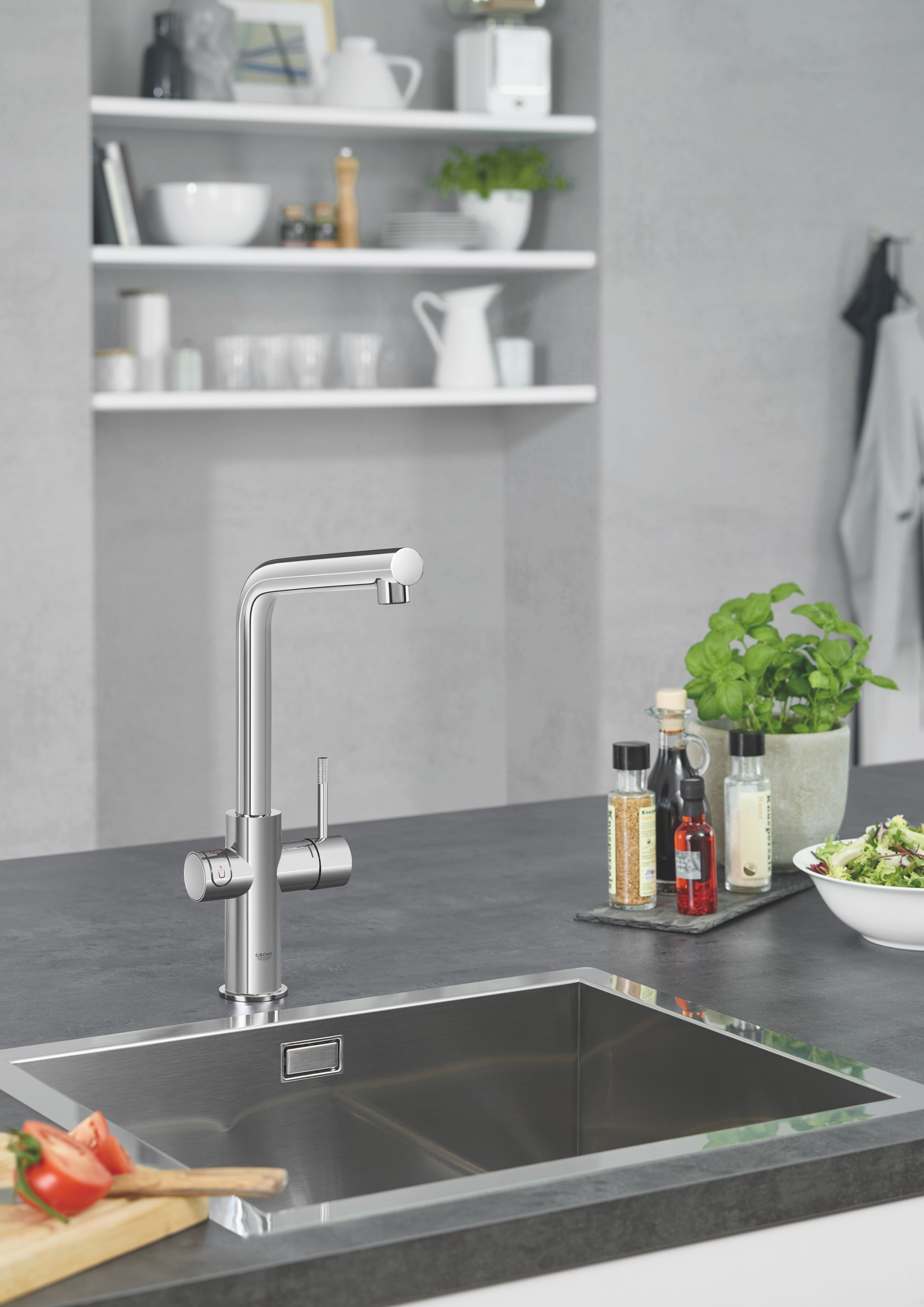Смеситель Grohe Red II Duo 30327001 для кухонной мойки, с водонагревателем - 1