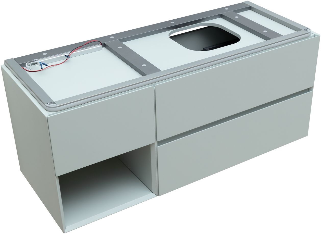 Тумба под раковину Allen Brau Infinity 120 R светло - зеленый матовый 1.21007.PWM - 7