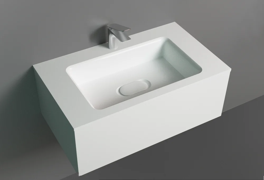 Мебельная раковина Stella Polar Jorno Modul 80 белый 4627173210430 - 2