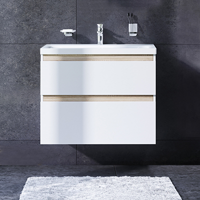 Тумба для комплекта AM.PM X-Joy 80, подвесная, белый глянец M85AFHX0802WG - 0