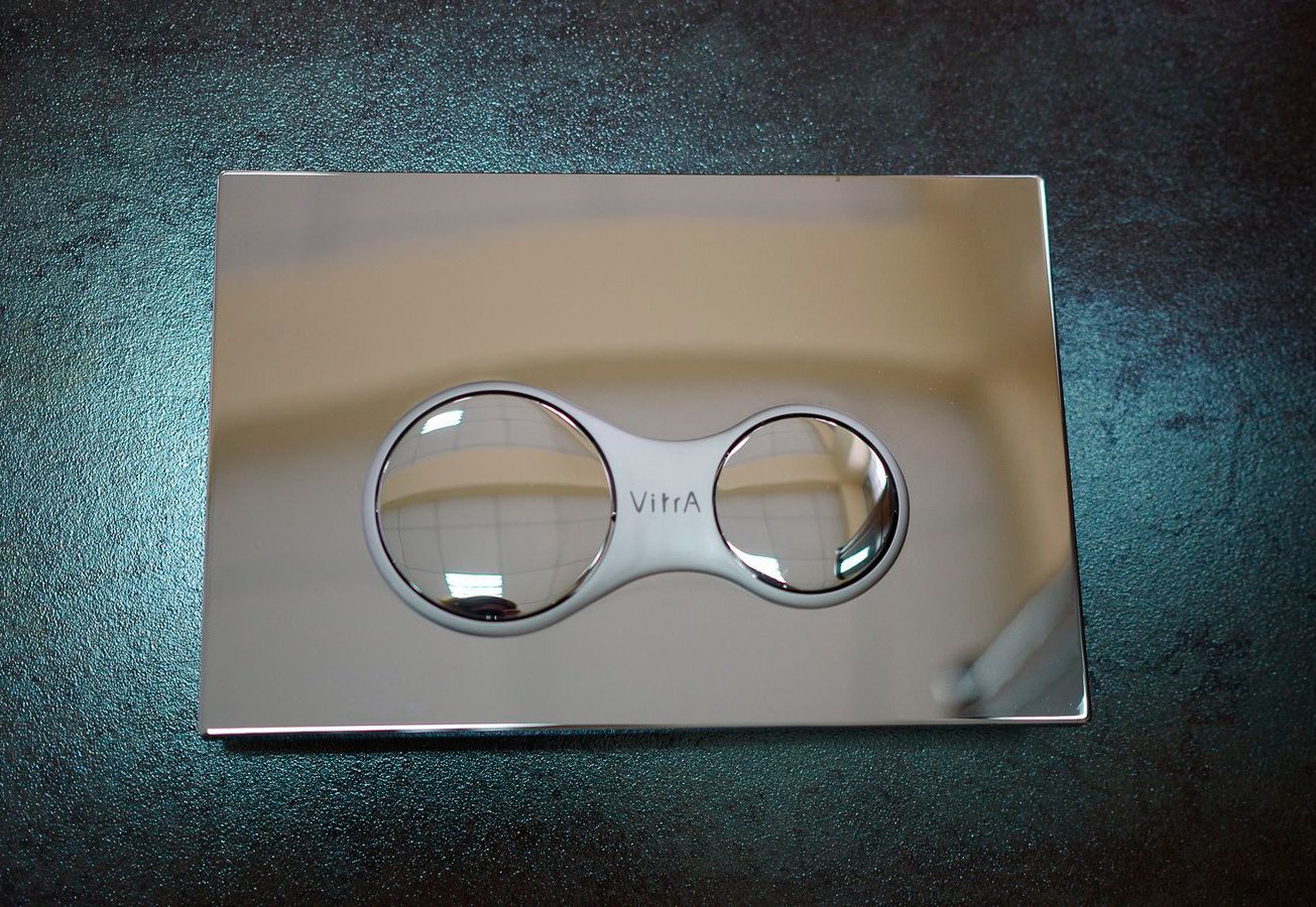 Кнопка смыва VitrA Sirius 740-0486 матовый хром - 1