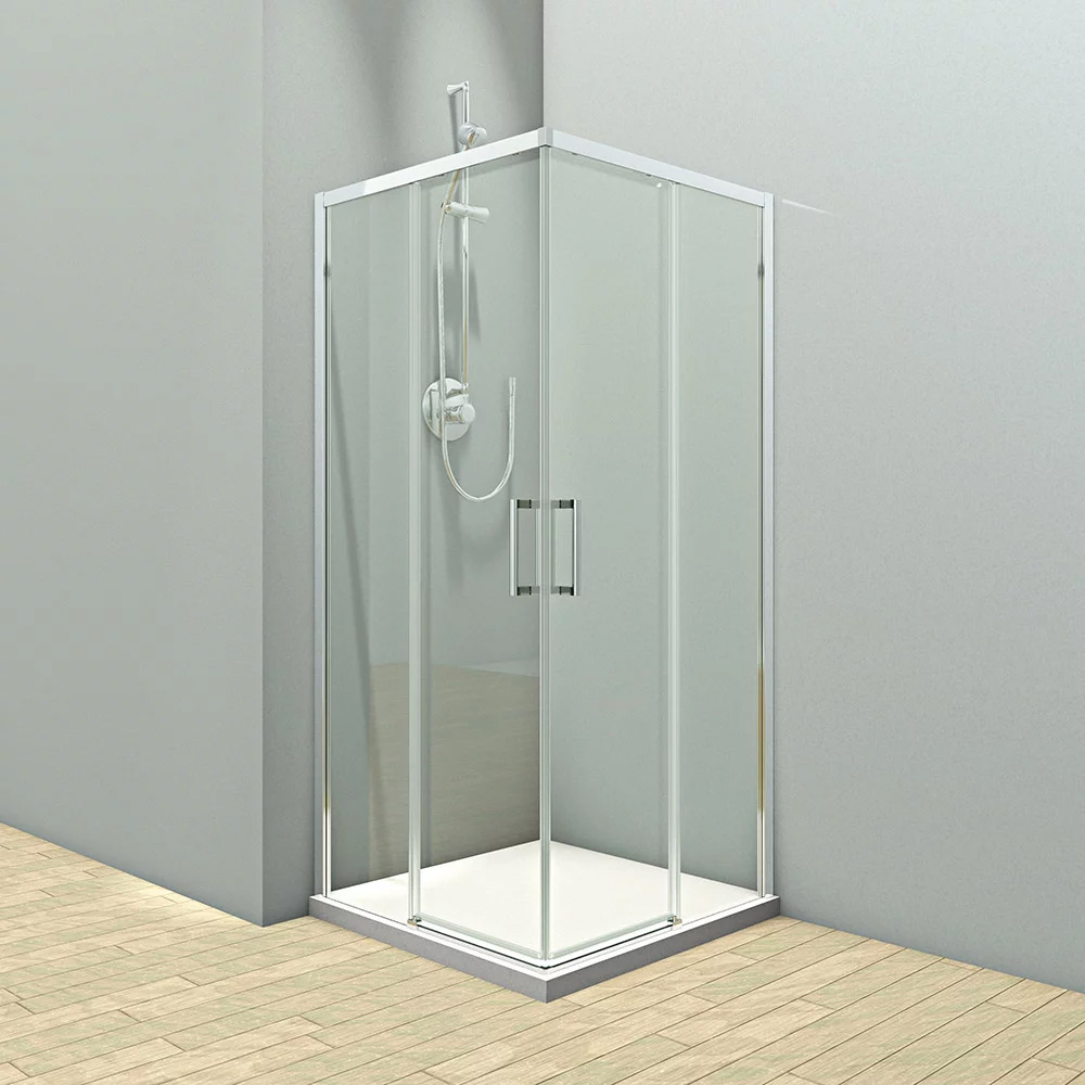 Душевой уголок Veconi Rovigo 90x90, хром  RV47-90-01-C4 - 0