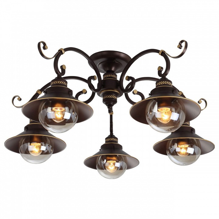 Потолочная люстра Arte Lamp 7 A4577PL-5CK - 0