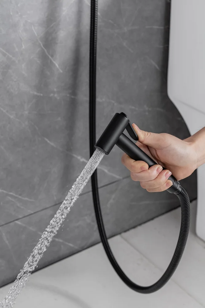 Гигиенический душ Allen Brau Priority черный матовый 5.31005-31 - 9