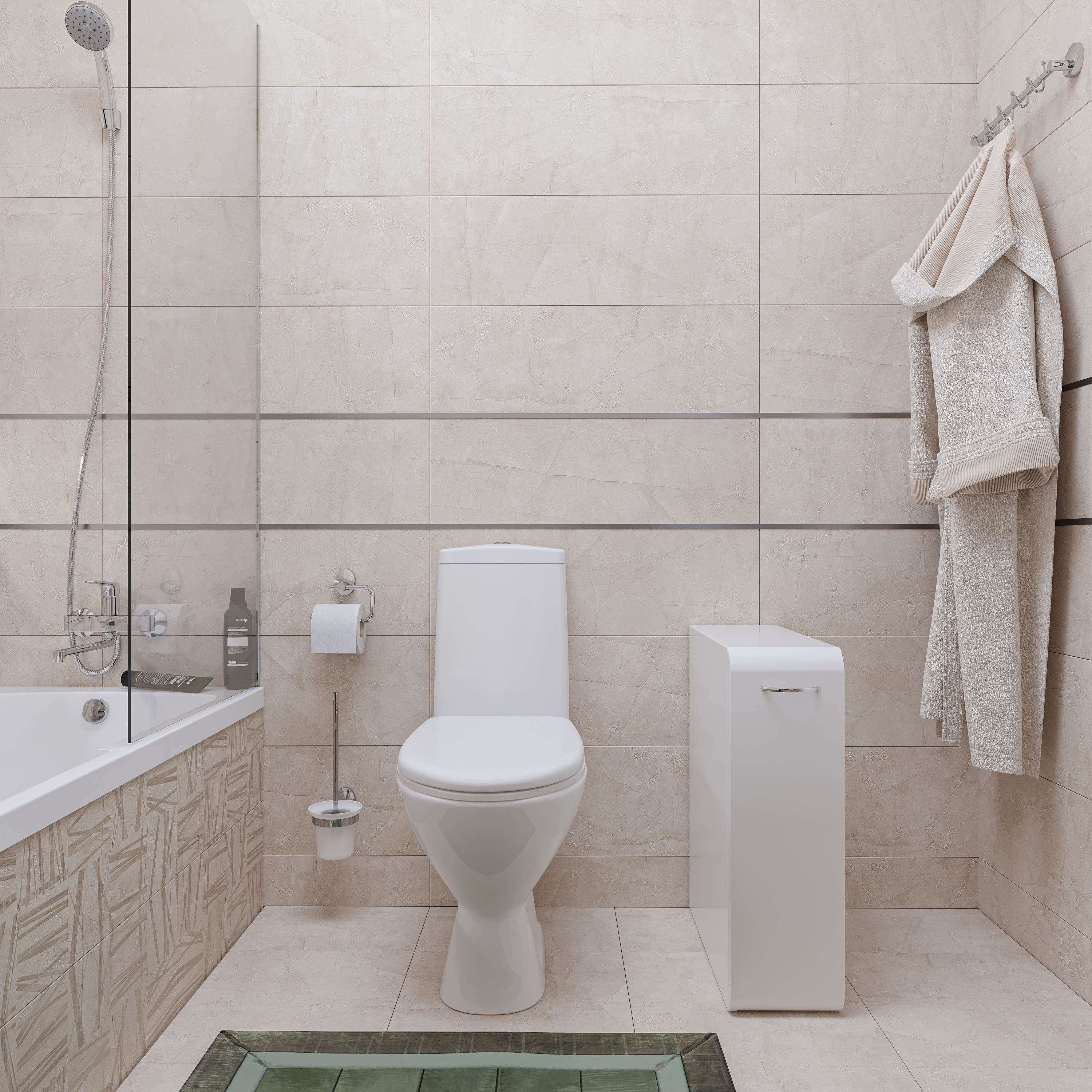 Тумба DIWO Суздаль SUZ.T.64 для туалета - 1