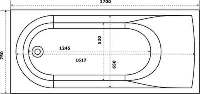 Ванна из искусственного камня Good Door Афина ВА00020 белая ва00020 - 6