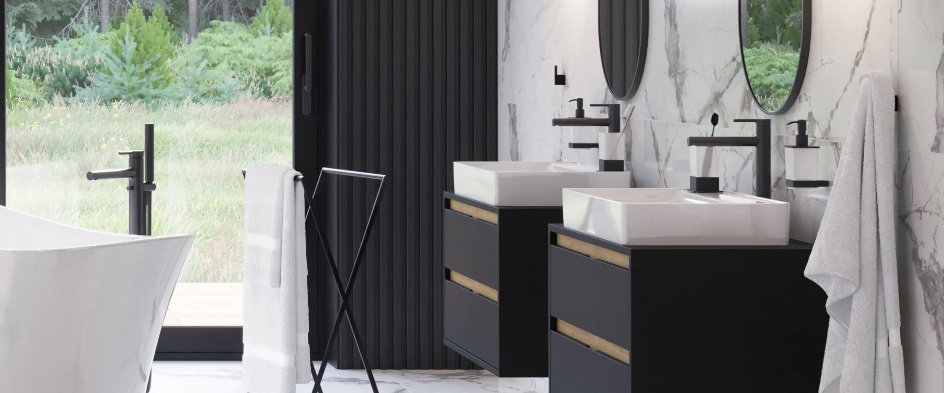 Смеситель для раковины Excellent Pi черный матовый AREX.1202BL - 1