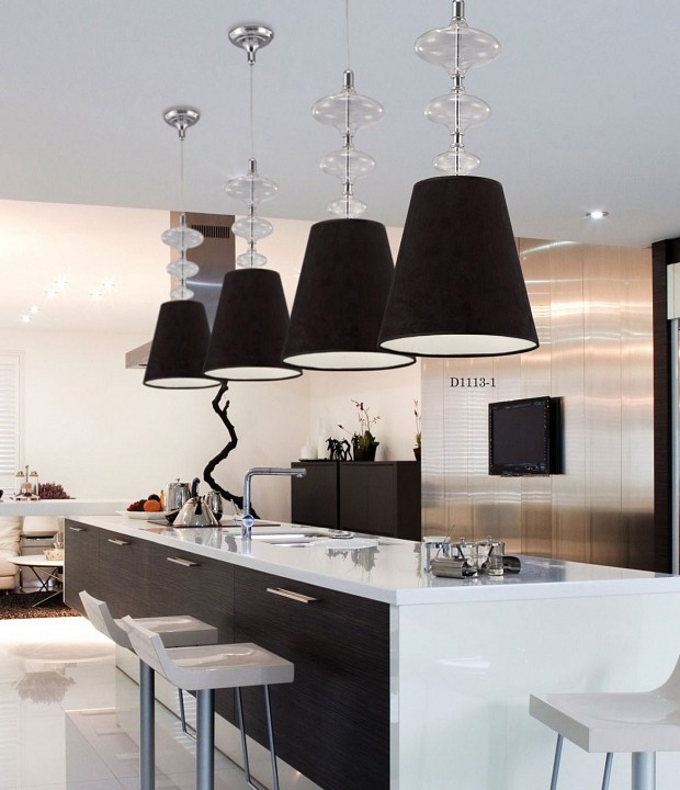 Подвесной светильник LUMINA DECO Veneziana LDP 1113 BK - 1