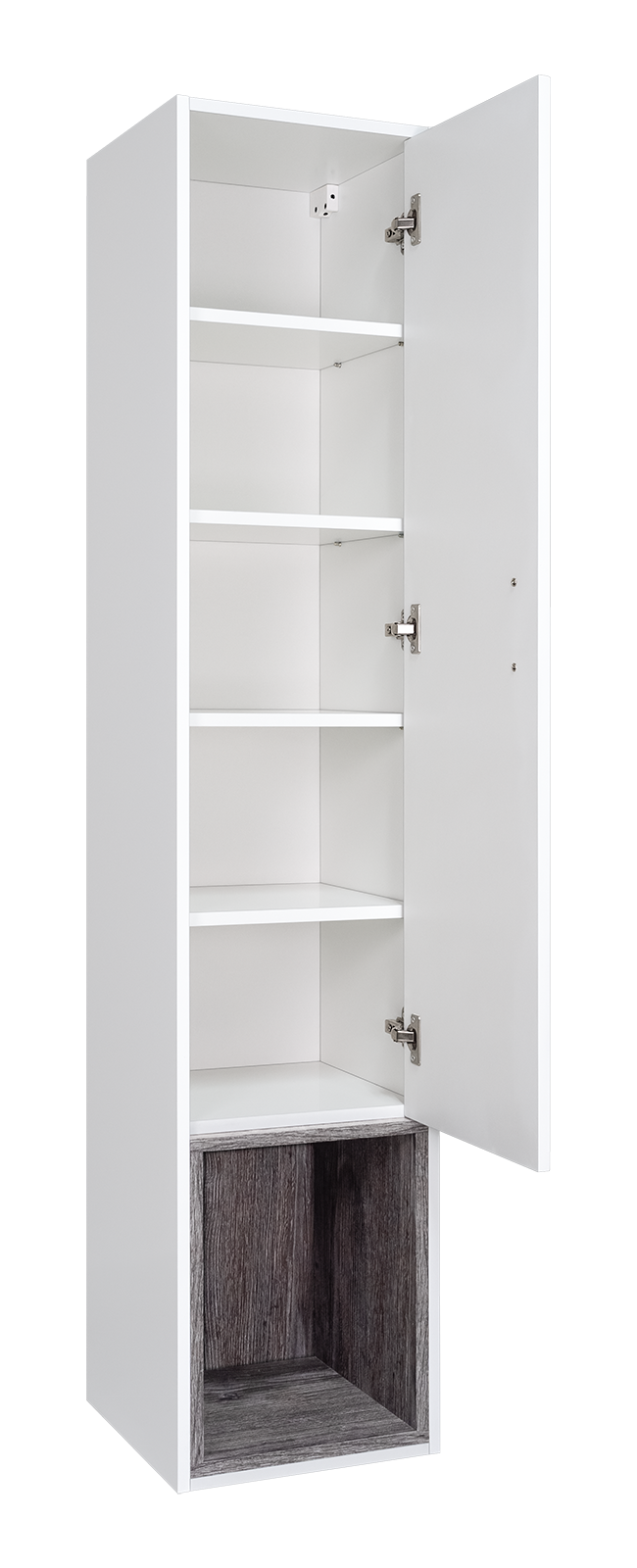 Шкаф-пенал Misty Фетта 35 R с нишей П-Фет05035-011П - 1