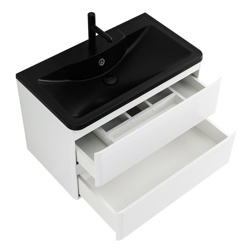 Тумба с раковиной BelBagno Albano 100 белый - 8