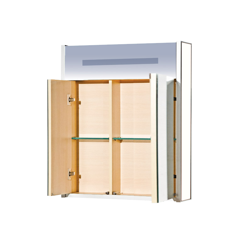 Джулия - 65 Шкаф белый White зеркальный Л-Джу04065-5210 - 3