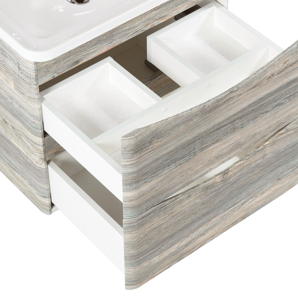 Тумба с раковиной BelBagno Acqua 60 светлое дерево - 3