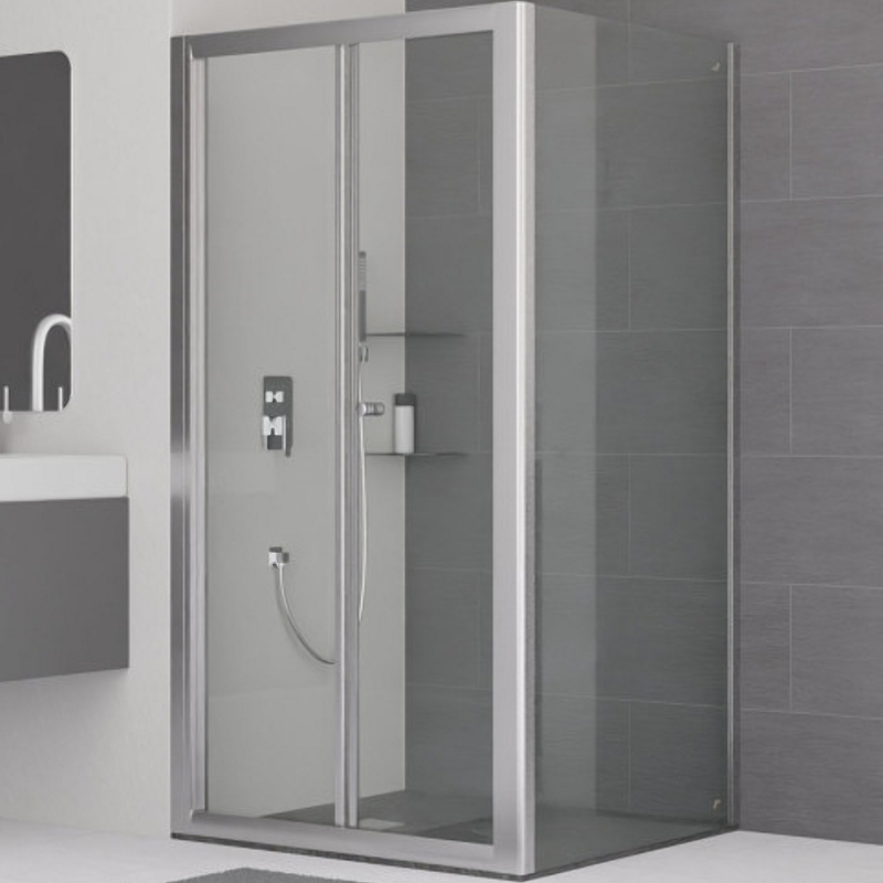 Душевой уголок RGW Classic CL-41 75х100 профиль хром стекло прозрачное 040941750-011 - 0