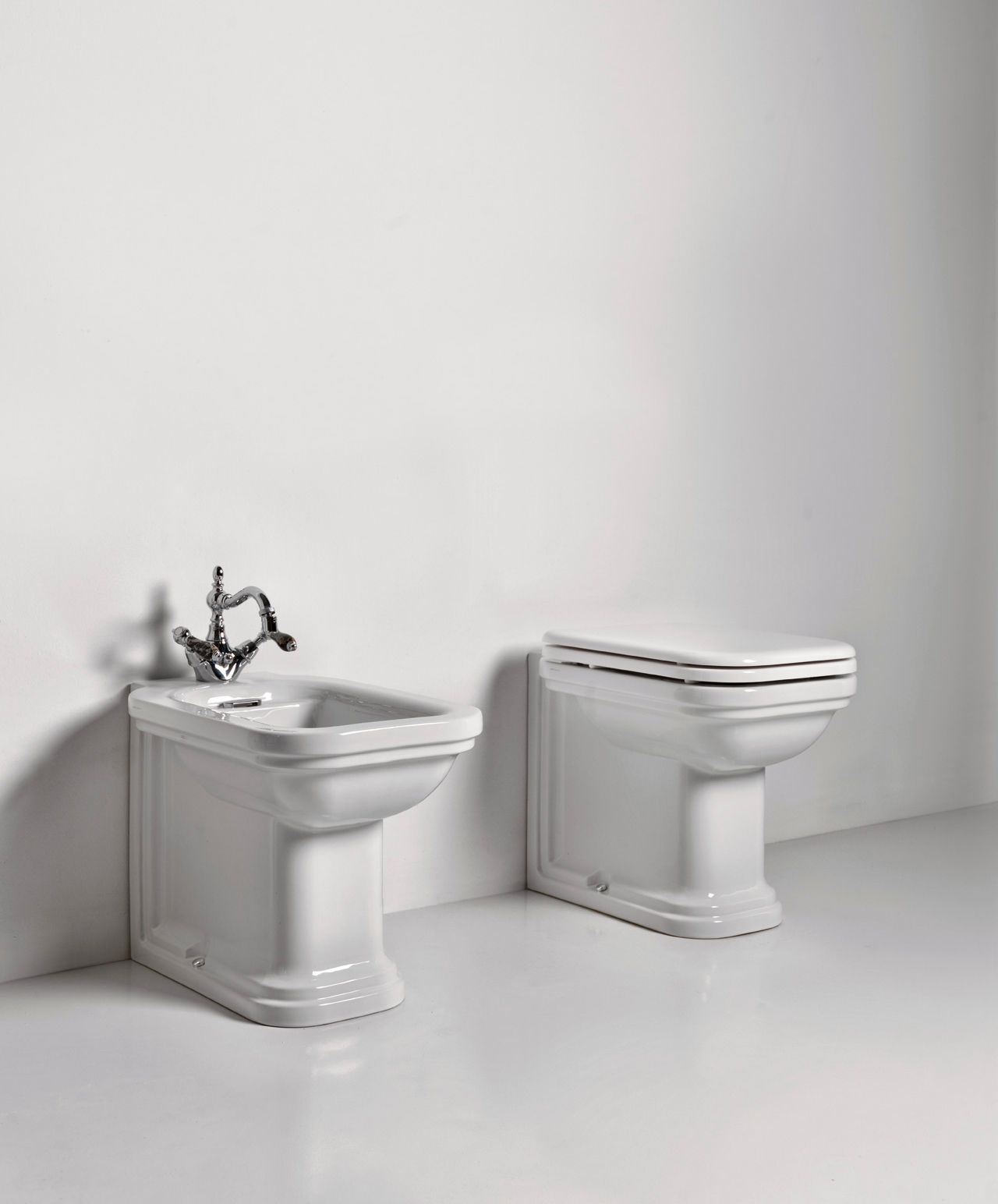 Чаша для унитаза приставного Kerasan Waldorf 411801 - 1