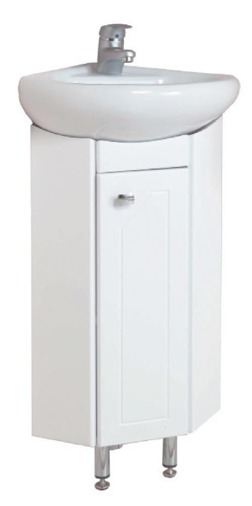 Тумба под раковину Onika Малютка 33 угловая, белый  103301 - 0