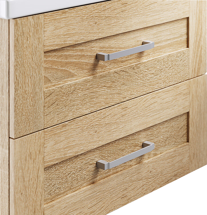 Тумба с раковиной Aqwella Foster 80 подвесная - 4