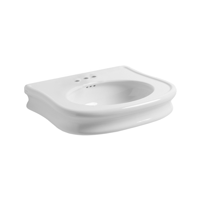 SIMAS Lante 90, раковина 90*54*h13, с 3 отв. под смеситель, цвет: белый LA11bi*3 - 0