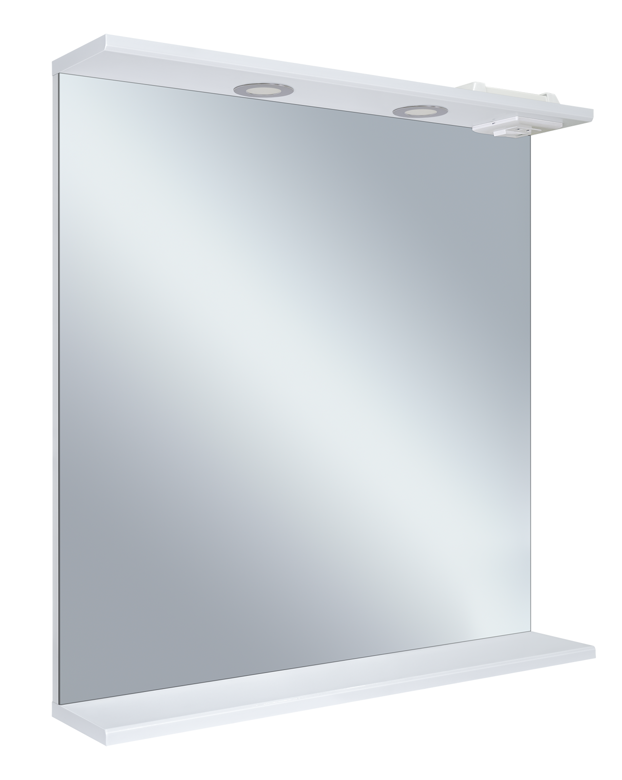 Зеркало Misty Енисей 80 с подсветкой и полкой Э-Ени02080-011 - 0