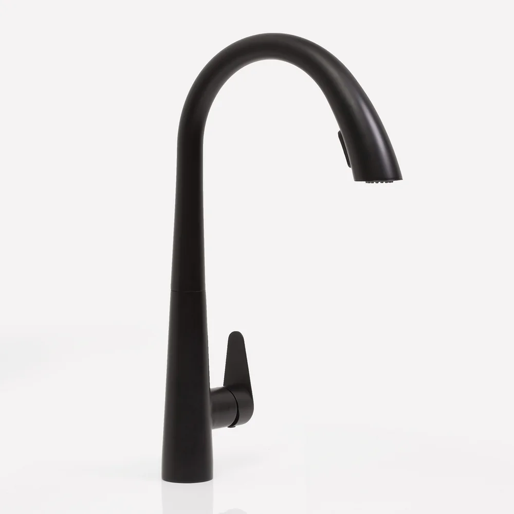 Смеситель для кухни Wasserkraft черный матовый A8667 - 1