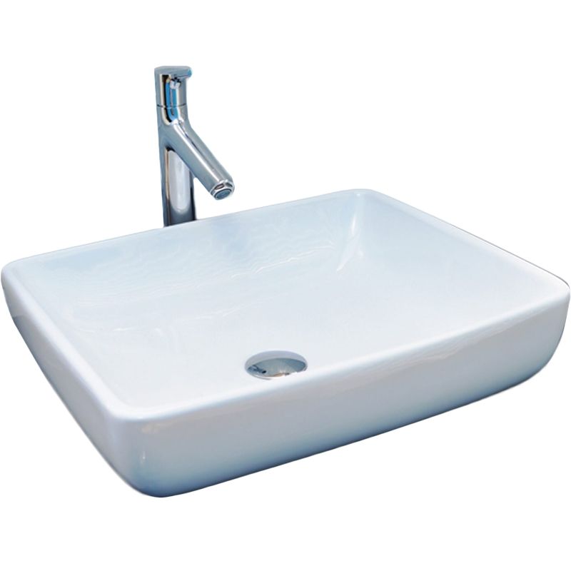 Раковина накладная Ceramalux N 48 белый  9132 - 0