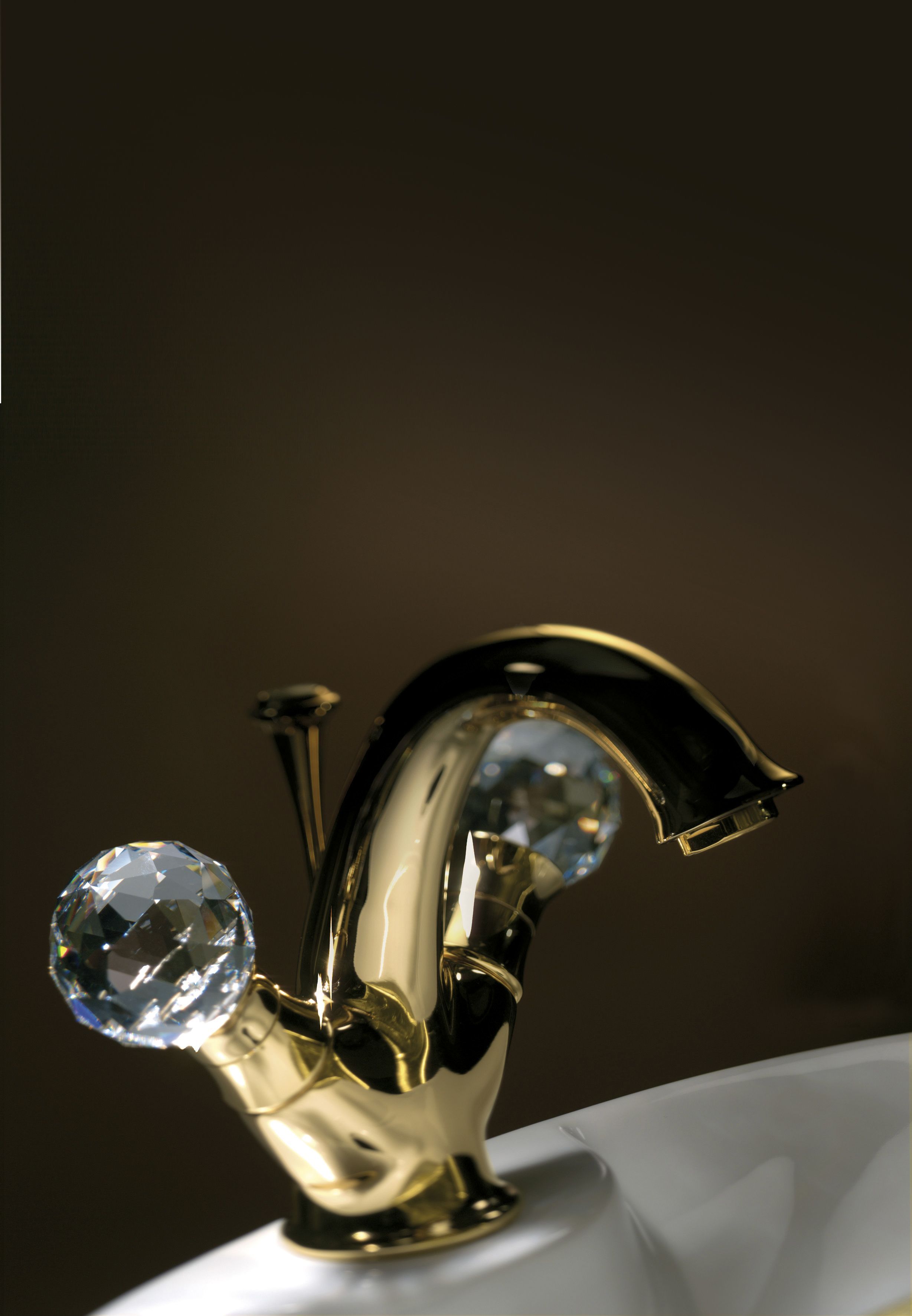 Смеситель для раковины Webert Karenina, золото  KA700102010 - 2