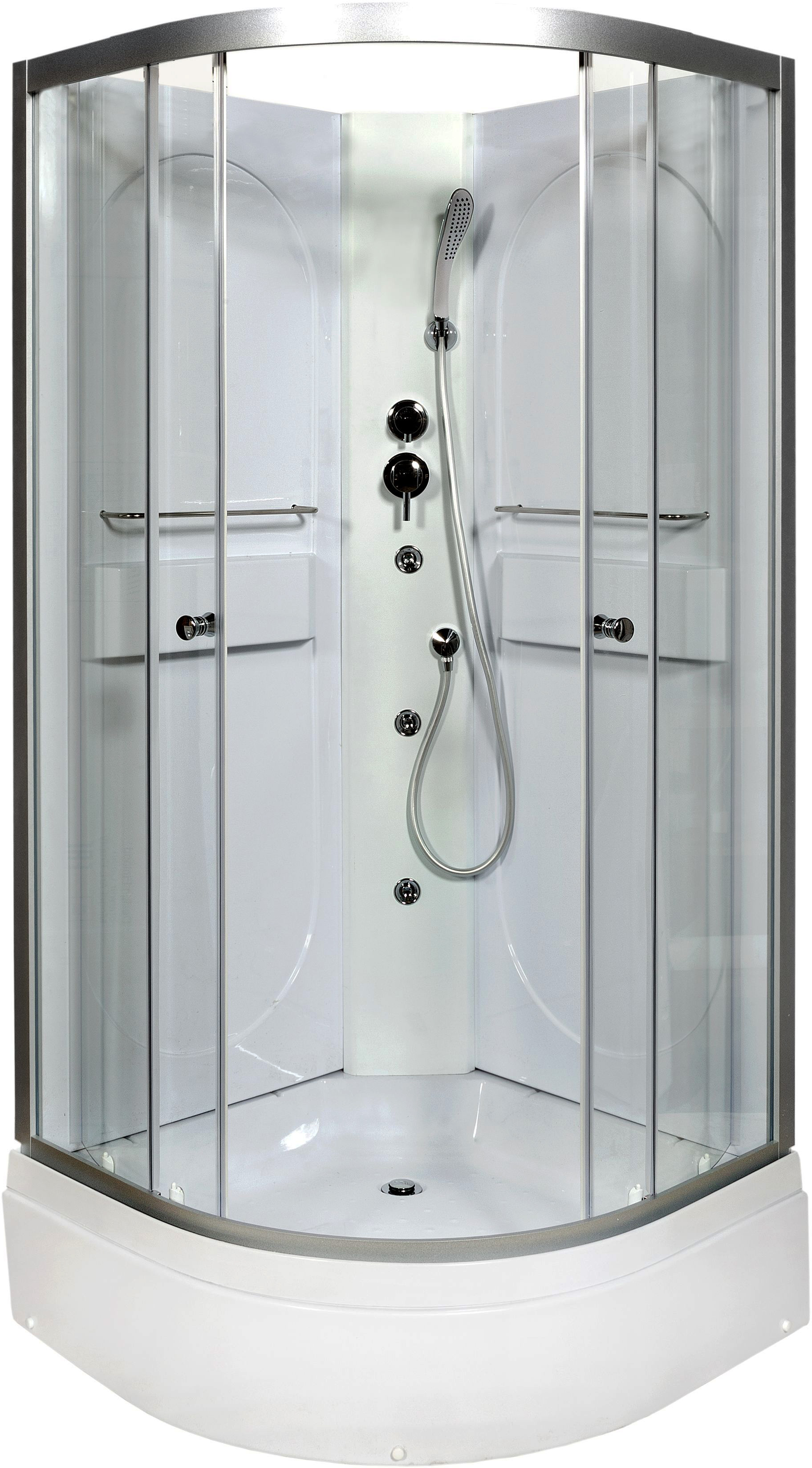 Душевая кабина DETO L510NGM без крыши - 0