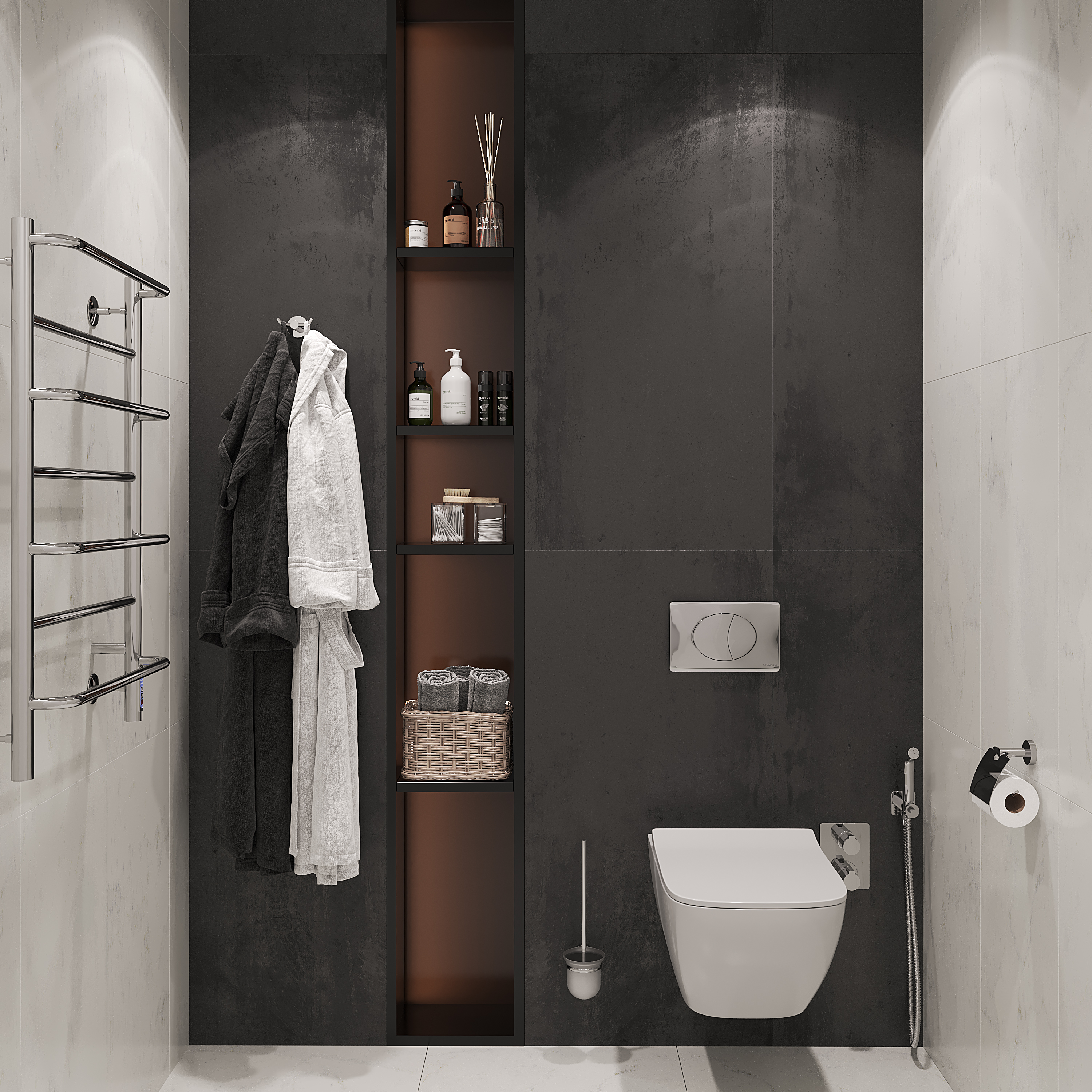 Кнопка смыва STWORKI 230822 хром глянцевый - 3