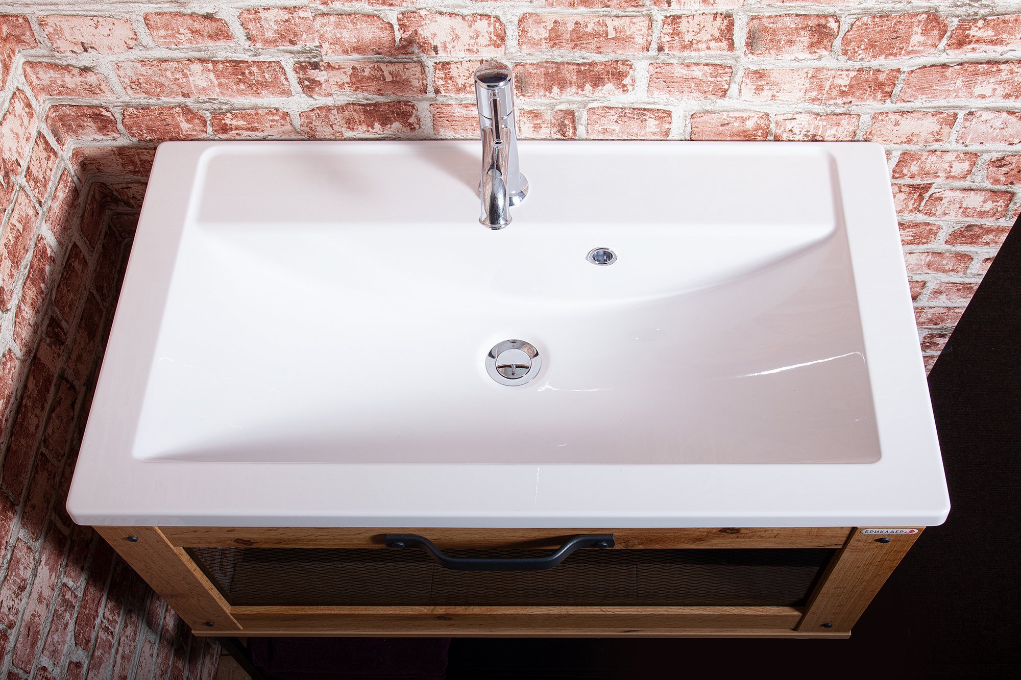 Мебельная раковина Бриклаер Paola Mario 80 4660105230717 - 1