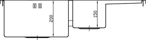 Металлическая мойка Seaman SMB-7851D  SMB-7851DRS.A - 3