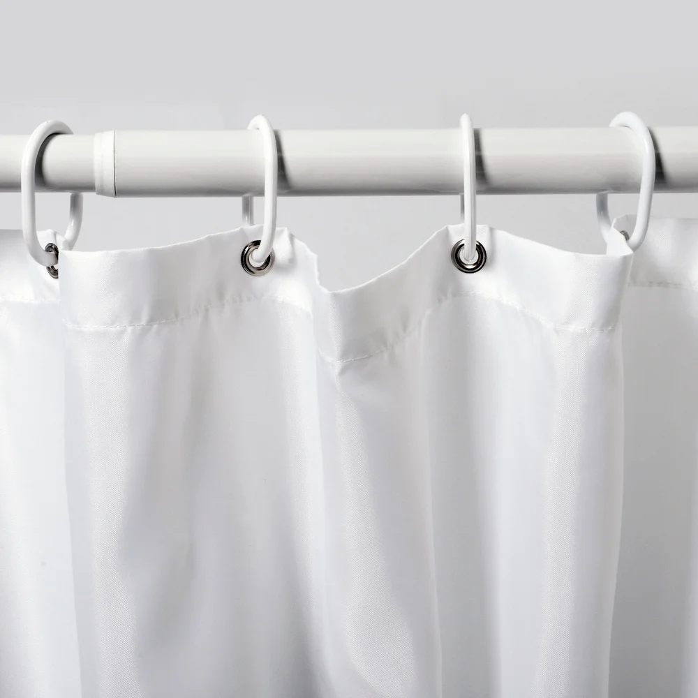 Штора для ванной Wasserkraft Vils 240х200 белый SC-10203 - 2