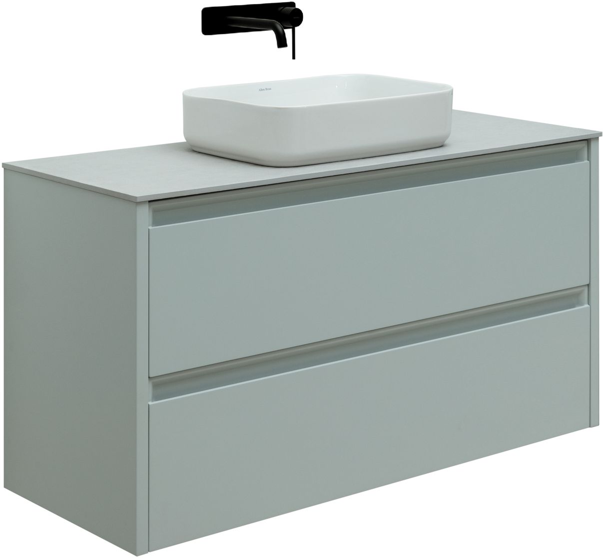 Тумба под раковину Allen Brau Fantasy 120 светло - зеленый матовый 1.11005.PWM - 2