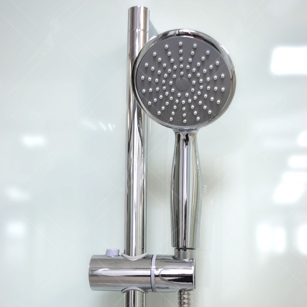 Душевая кабина  80*80*200 RGW AN-208 Полукруг/мат. хром/Прозрачное/5 мм (3 уп.) 381320888-12 - 6