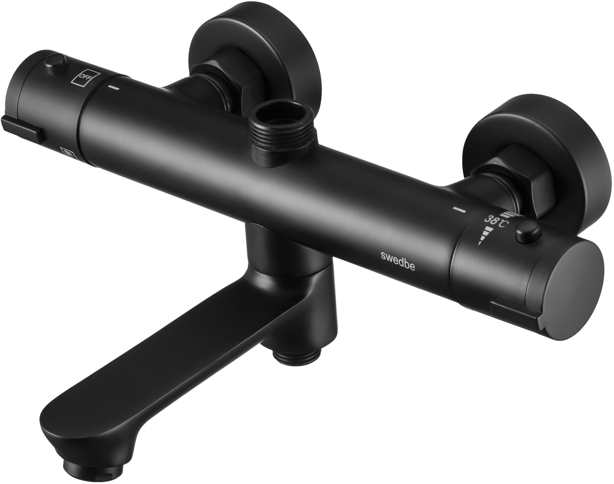 Душевая стойка Swedbe Hermes черный матовый  5117B - 4