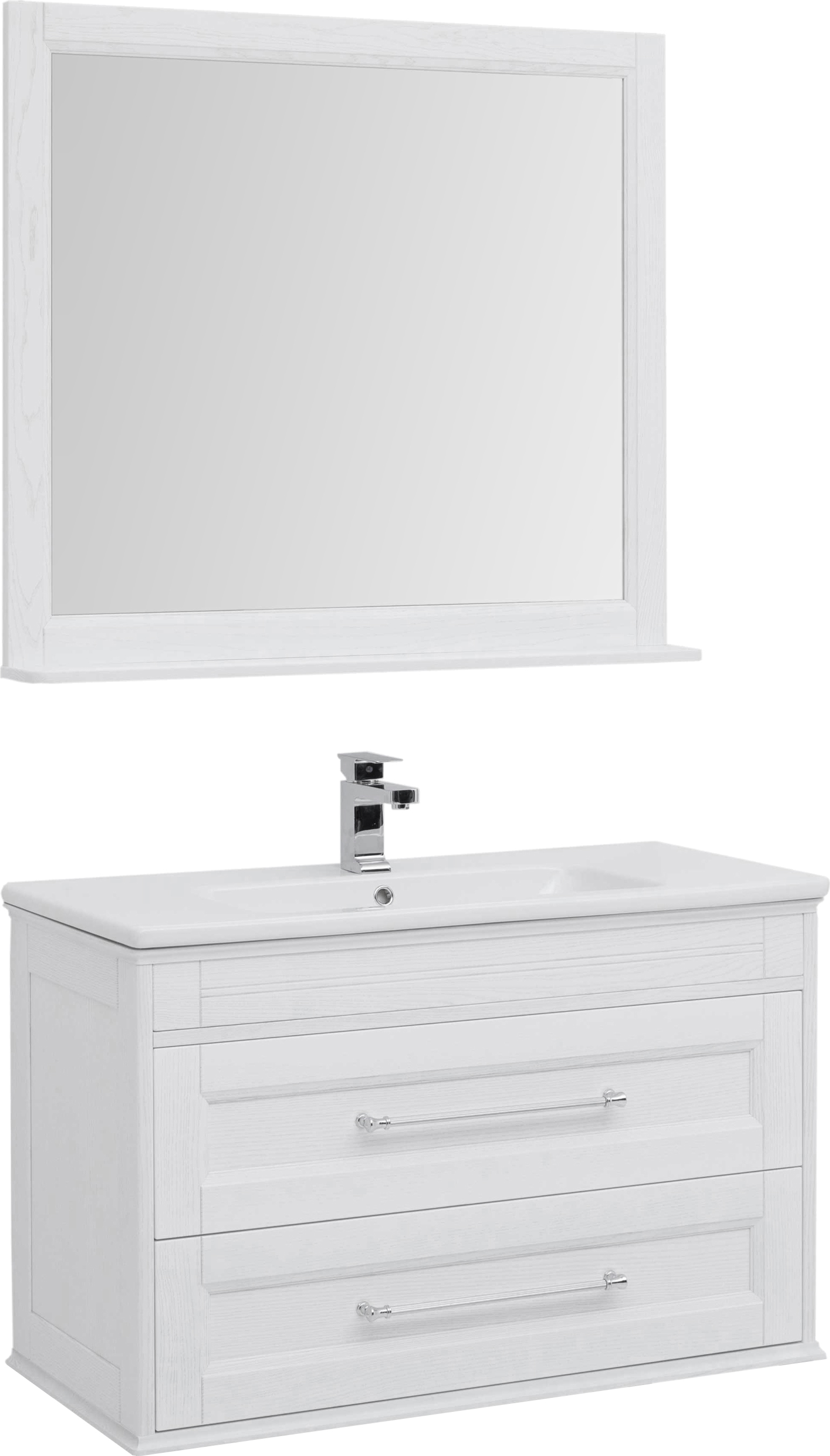 Мебель для ванной Aquanet Бостон 100 ясень - 0