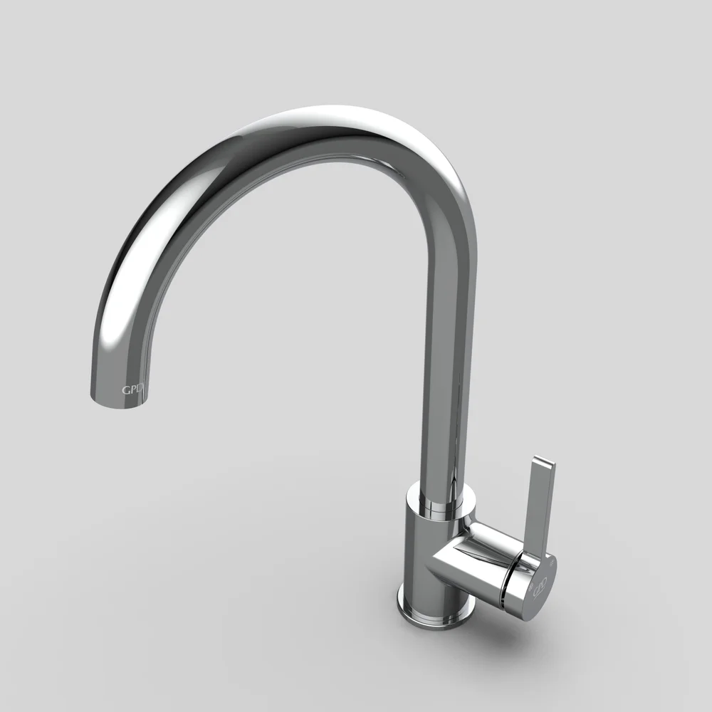 Смеситель для кухни GPD Gildo хром MTE165 - 4